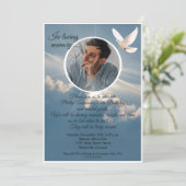 Funny RIP Jugend 30. Geburtstag Party Beerdigung Einladung (Stehend Vorderseite)