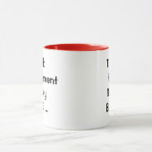 Funny Risk Management Quote Join Risk Manager Tasse (Zentrum)