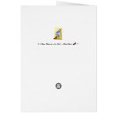 Funny Risqué Joke Pinup Girl Valentine's Day Card (Hinten)