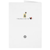 Funny Risqué Spaß Joke Valentine's Day Card (Hinten)