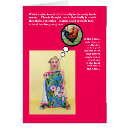 Funny Risqué Spaß Joke Valentine's Day Card