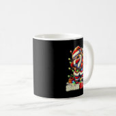 Funny Rizz Santa Claus Dabbing Christmas Skibidi R Kaffeetasse (VorderseiteRechts)