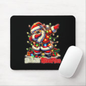 Funny Rizz Santa Claus Dabbing Christmas Skibidi R Mousepad (Mit Mouse)