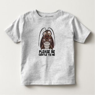 Funny Roach Bitte sei ruhig Kleinkind T-shirt