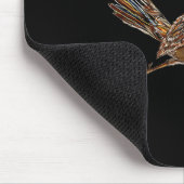 Funny Roadrunner Scorpion Road Runner Bird Hunter Mousepad (Ecke)