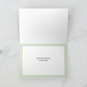 Funny Robin Geburtstagskarte Feiertagskarte (Innenseite)