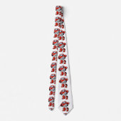 Funny Robot Car Cartoon | - Farbe wählen Krawatte (Rückseite)