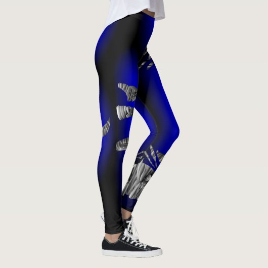Funny Robot Girl Leggings Halloween Costume Pants (Rechts)