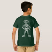 Funny Robot T-Shirt (Schwarz voll)