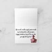 Funny Robot Themed Valentinstag Card Karte (Innenseite)