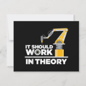 Funny Robotics Art for Men Kids Robot Robotics Eng (Rückseite)