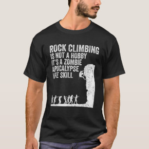 Funny Rock Climber Geschenk für Männer Frauen Cool T-Shirt