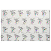 Funny Rock Climbing Bouquet Stoff (Fat Quarter (45,7 x 55,9 cm))