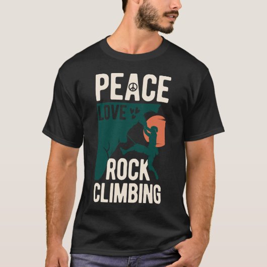 Funny Rock Climbing T-Shirt (Vorderseite)