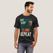 Funny Rock Climbing T-Shirt (Vorne ganz)