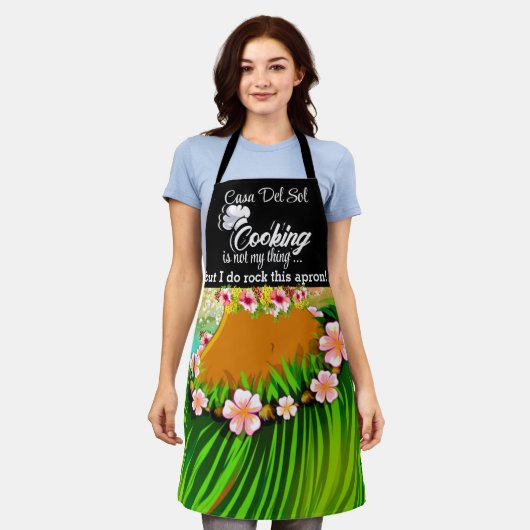 Funny ROCK DIESE SCHÜRZE Schürze (Getragen)