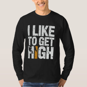 Funny Rock Klettern für Männer Frauen Berg Indoor T-Shirt
