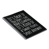 Funny Rock Klettern Geschenke Sportkletter Notizblock (Rechte Seite)