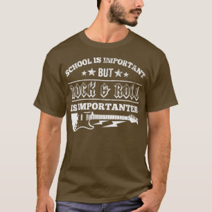 Funny Rock N' Roll Gitarrist Student309 T-Shirt