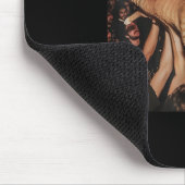 Funny Rock Show Cat Meme Niedlich Tabby Kitten Cro Mousepad (Ecke)