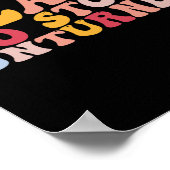 Funny Rockhounding Geology Geologist Verließ No St Poster (Ecke)