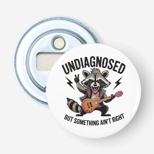 Funny Rocking Racoon Flaschenöffner