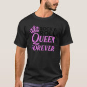 Funny Rock'n'Roll Queen Concert for Women Ladys T-Shirt (Vorderseite)