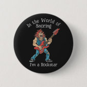 Funny Rockstar Button (Vorderseite)