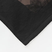 Funny Rockstar Donkey Fleecedecke (Ecke)