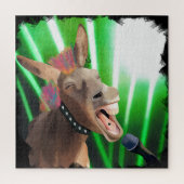 Funny Rockstar Donkey Puzzle (Vertikal)