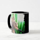 Funny Rockstar Donkey Tasse (Vorderseite Links)