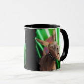 Funny Rockstar Donkey Tasse (VorderseiteRechts)