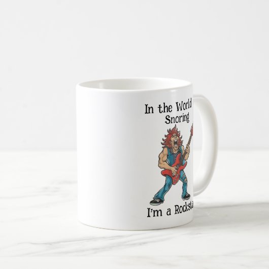 Funny Rockstar Kaffeetasse (VorderseiteRechts)