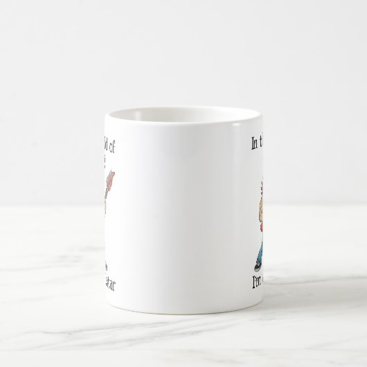 Funny Rockstar Kaffeetasse (Mittel)