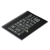 Funny Roller Skating Men Gifts Skater Quote Skates Notizblock (Linke Seite)