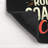 Funny Roller Untersetzer Crew Vergnügungspark Roll Mousepad (Ecke)