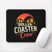 Funny Roller Untersetzer Crew Vergnügungspark Roll Mousepad (Mit Mouse)