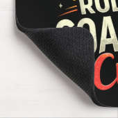 Funny Roller Untersetzer Crew Vergnügungspark Roll Mousepad (Ecke)