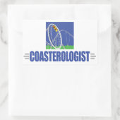 Funny Roller Untersetzer Rechteckiger Aufkleber (Tasche)