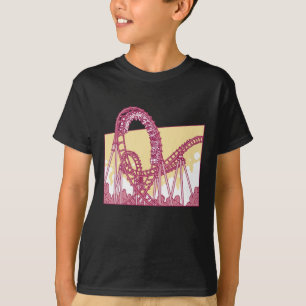 Funny Rollercoaster Amusement Park Gift T-Shirt