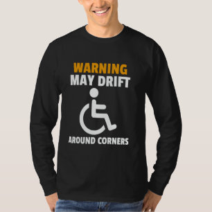 Funny Rollstuhl Spaß Behinderte T-Shirt