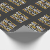 Funny Rollstuhl Spaß Sarcasm Handicap Menschen Geschenkpapier (Ecke)