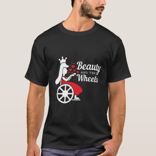 Funny Rollstuhlkids oder Caregier Carrier Herdgesc T-Shirt (Vorderseite)