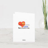 Funny Roma Day Card mit Fortune Teller Karte (Rückseite)