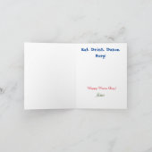 Funny Roma Day Card mit Fortune Teller Karte (Innenseite)