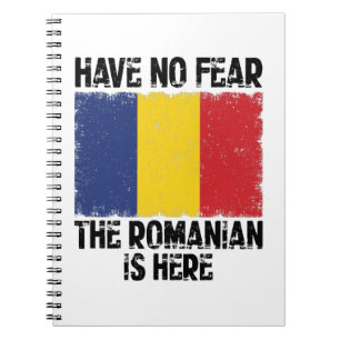 Funny Romania Sprichwort Rumänen Balkan Geschenk Notizblock
