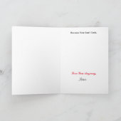 Funny Romantic Cooking Card für Paare Karte (Innenseite)