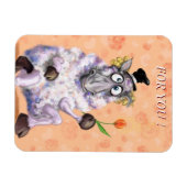 Funny Romantic Ram Magnet (Horizontal)