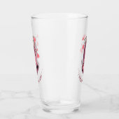 Funny Romantic Sloth Smile Cartoon - Chef Glas (Rechts)