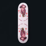 Funny Romantic Sloth Smile Cartoon Tier Zeichnend  Skateboard<br><div class="desc">Funny Romantic Sloth Smile Cartoon Tier Zeichnend spielerische Liebe Herz - Wählen / Fügen Sie Ihre einzigartige Text / Schriftart / Farbe - Make Your Special Gift - Neu vergrössern und verschieben oder entfernen und hinzufügen Elemente / Bild mit Anpassungs-Tool ! - Zeichn und Design von MIGNED. Sie können meine...</div>